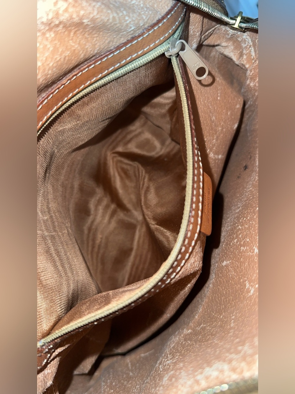 Celine Brown & Tan Signature Coated Canvas Briefcase - Picture 8 of 10